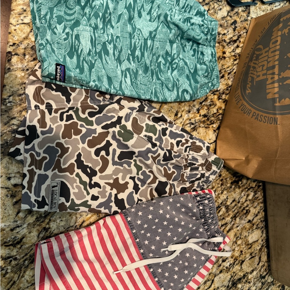 Patagonia, Local Boy, Old Row, ETC.